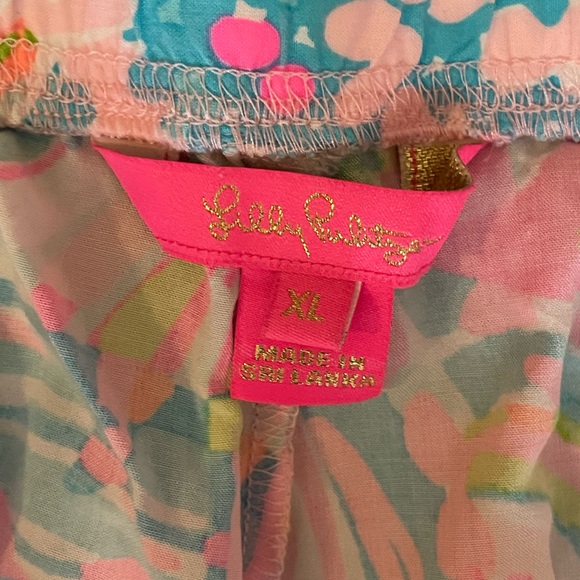 LILLY PULITZER pink blue floral casual pants
Size XL - Picture 4 of 4